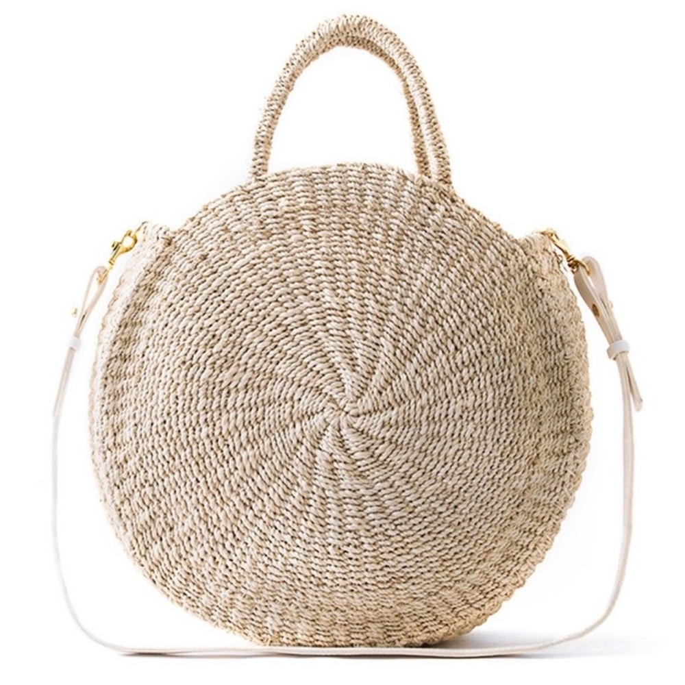 Clare V Sisal Alice Bag